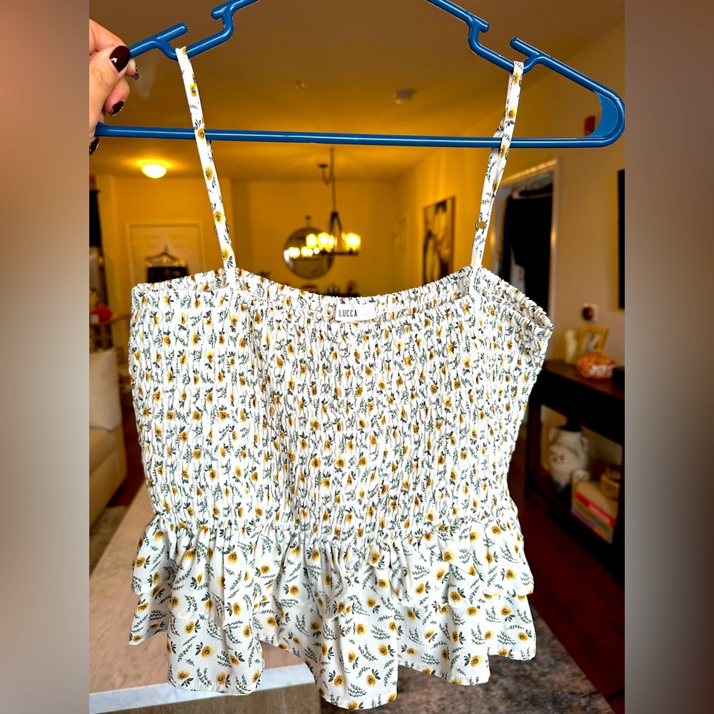 Baby Doll Top — Lucca — size small